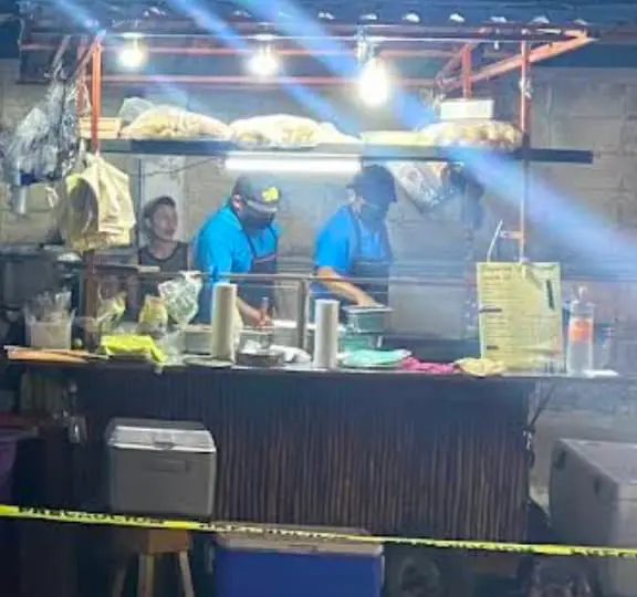 Street tacos at La Reyna in Tulum
