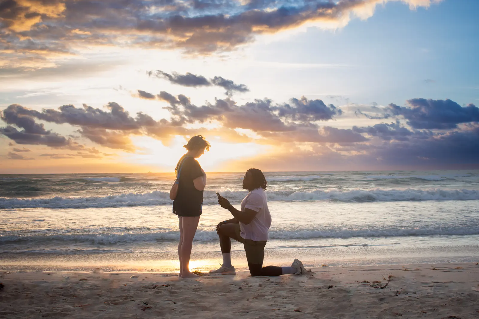 Engagement and proposal photoshoot in Tulum's most iconic spots